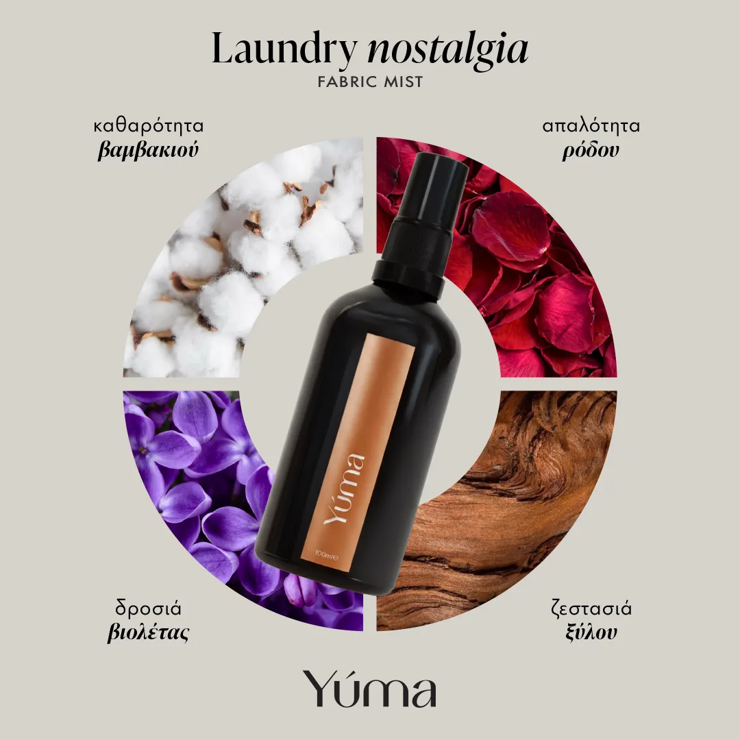 Laundry Nostalgia Fabric Mist, Soft Laundry Scent 100 ml