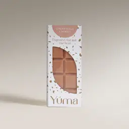 Gingerbread Cookies Snap Bar YUMA Gingerbread Cookies Wax Melts packaging with a brown wax bar shaped like a chocolate block.